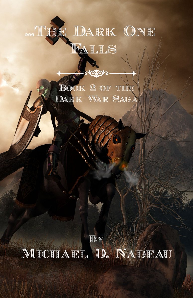 ...The Dark One Falls, Book 2 of my latest series comes out November 8th. Preorder yours today on Amazon! See the end to the gripping saga where heroes race to stop an oncoming evil. #goodvsevil #Amwritingfantasy #epicfantasy