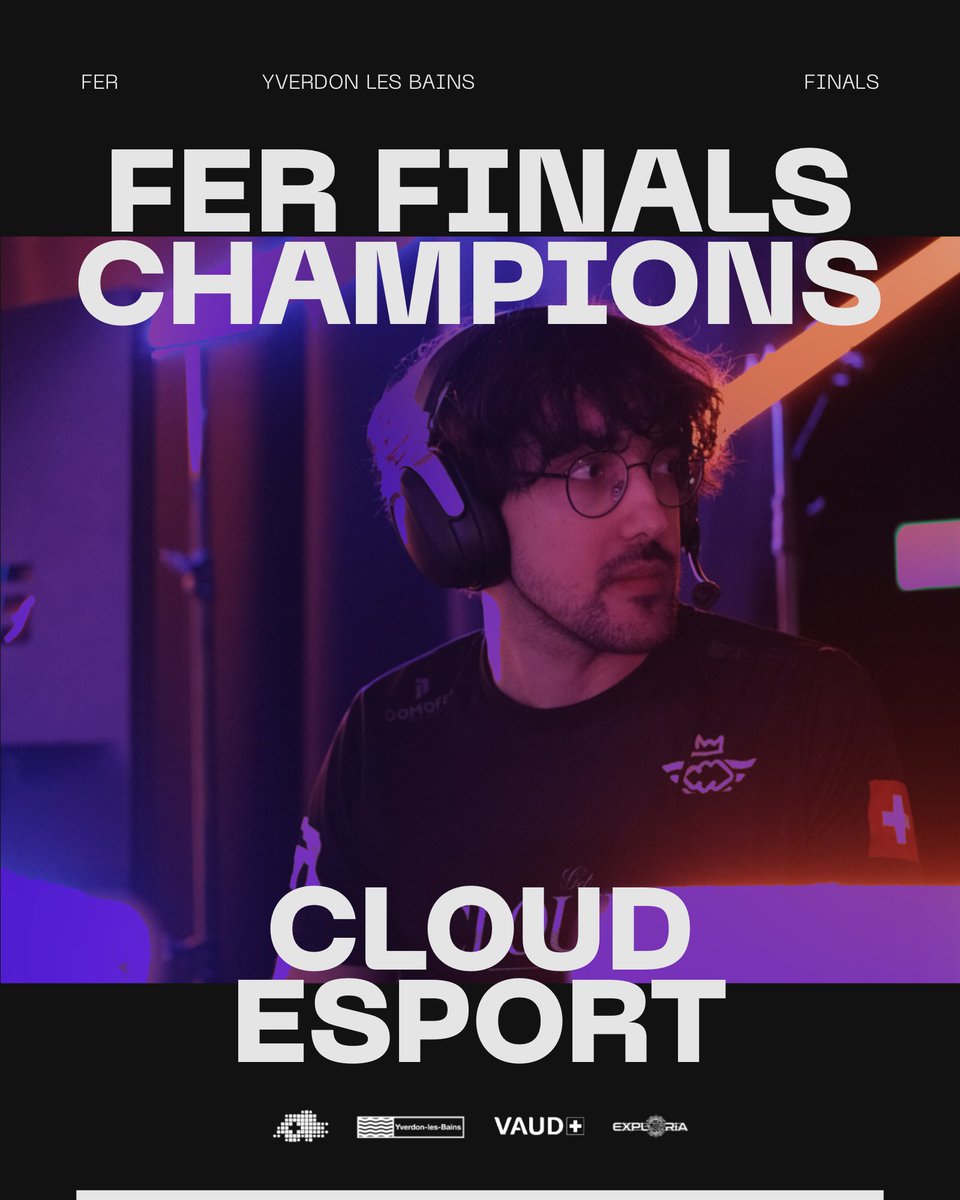 VOS CHAMPIONS DE CES 𝗙𝗘𝗥 𝗙𝗜𝗡𝗔𝗟𝗦 SONT <a href="/CLDeSport/">Cloud eSport</a> ! 🏆

#FERFINALS