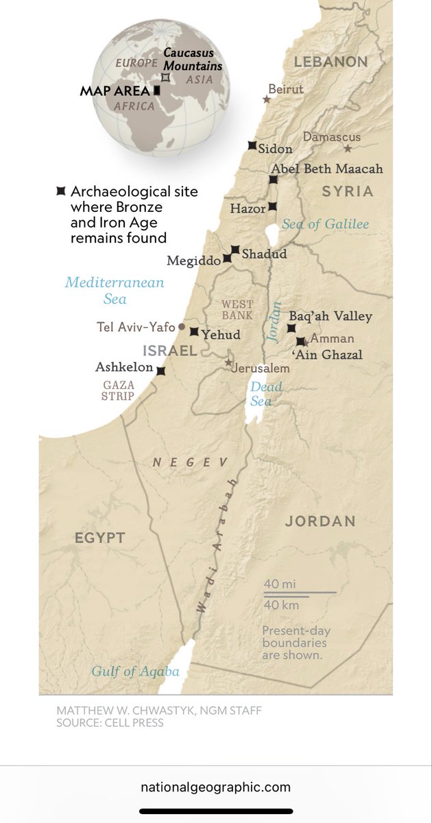 خريطة توضح مواقع التنقيب لرفاة E-m35 حول بعض 👑

Cc: nationalgeographic.com/premium/articl…