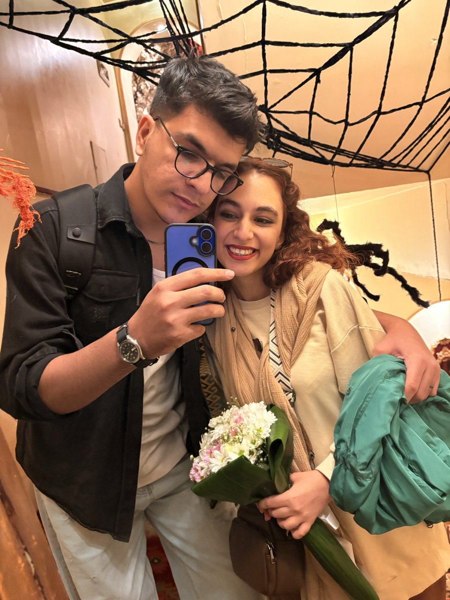 lllocalhost's tweet image. من و خانومی در هالووین 💕