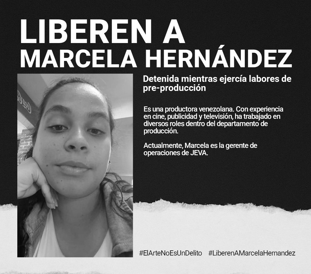 El chavismo no ha dejado de ejecutar detenciones arbitrarias que pasan a ser desapariciones forzadas. 

Siguen desaparecidas las 4 personas que el Sebin se llevó de Tocorón el #31Oct:
- Noel Cisneros
- Katiuska Castillo
- Ingrid Briceño
- Marcela Hernández 

¿Dónde están?