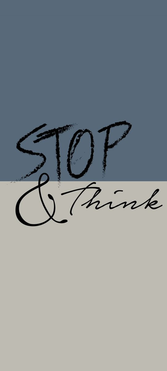 Stop &amp; Think