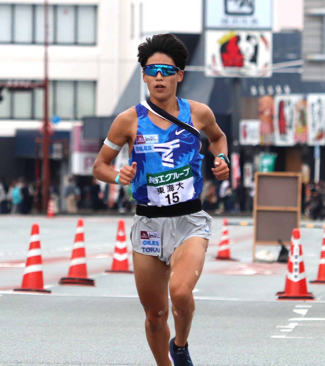 maco_min's tweet image. 2025.11.02
第57回全日本大学駅伝対校選手権大会
7区　南坂柚汰　選手（東海大学）②
#GoTOKAI
#全日本大学駅伝
#全日本駅伝