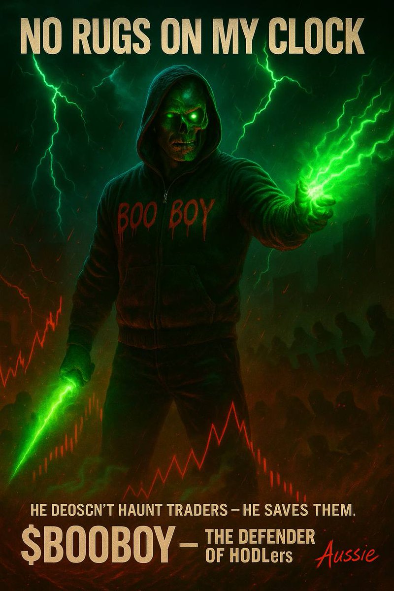 <a href="/Jeremybtc/">Jeremy</a> Keep the believe going Jeremy but don't forget to grab some potential bags of Boo Boy because there every Dev reward goes back to the community.
No rug, No greed, Just BOOBOY energy

X：x.com/i/communities/…

TELEGRAM：t.me/booboy_army

WEBSITE：booboy.live