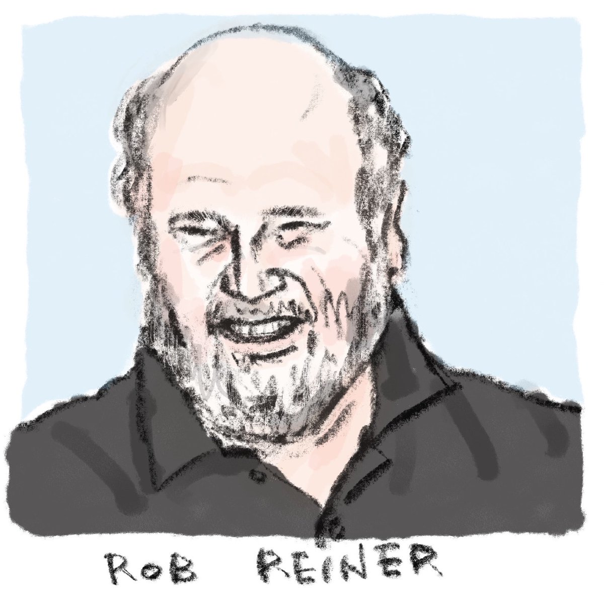 hiromio0's tweet image. #501映画監督スケッチ
#RobReiner