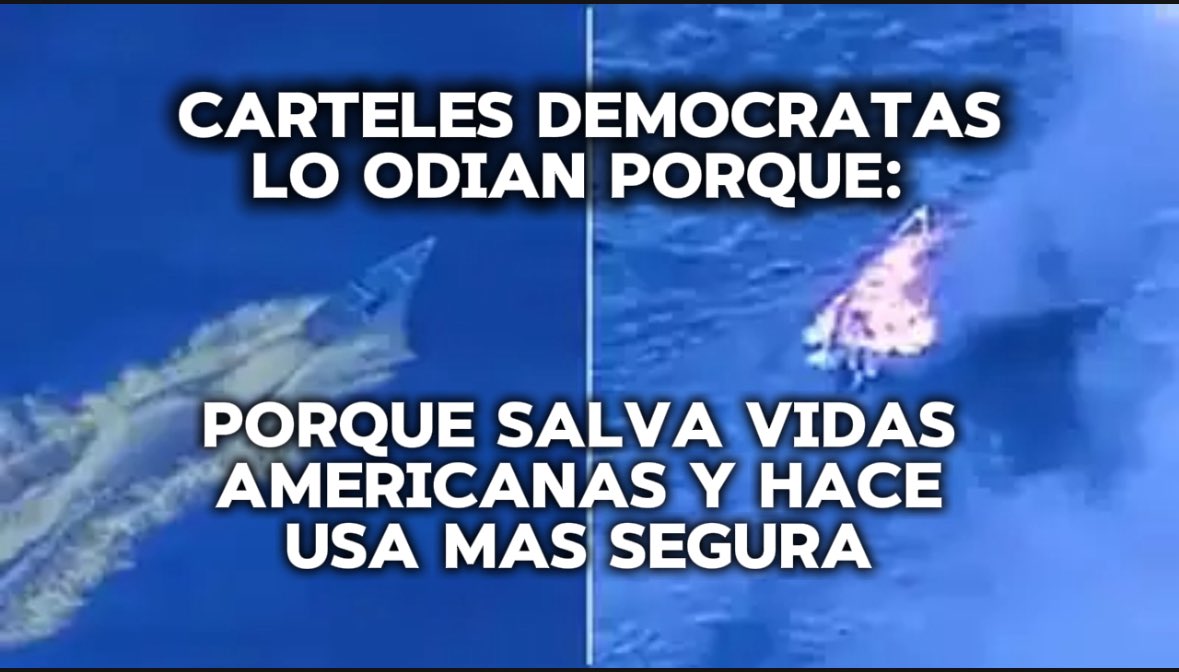 ⚓ MIENTRAS LA IZQUIERDA SE QUEJA, LA ARMADA DE EE. UU. DESTRUYE EL NARCO-TERRORISMO

Mientras la izquierda y los demócratas califican las operaciones navales de EE. UU. cerca de Venezuela como “impopulares”, este artículo lo demuestra 👇
🔗 today.yougov.com/international/…

Mientras