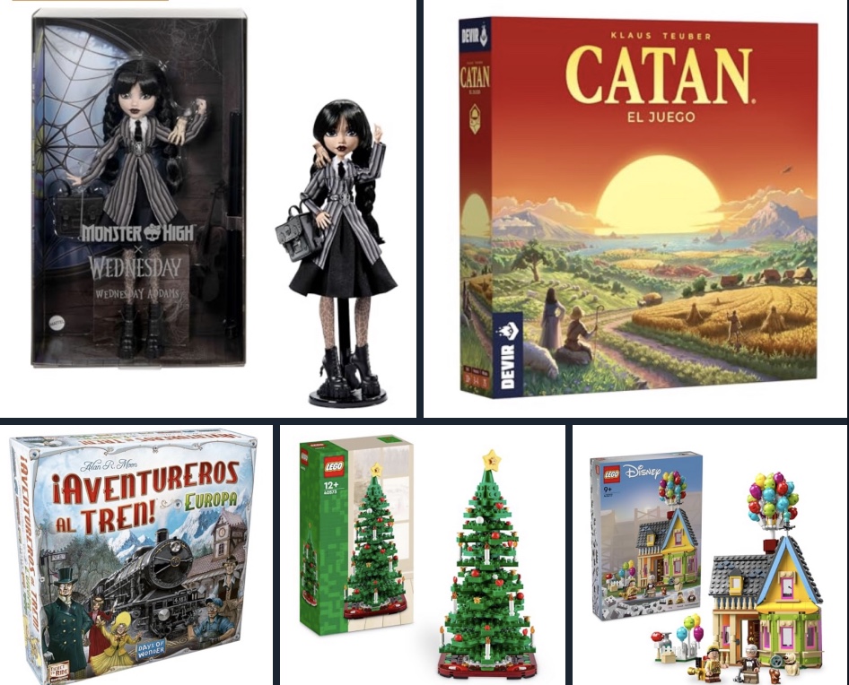 🚨 -40% EN JUGUETES Y JUEGOS DE MESA EN AMAZON
(En una amplia selección cuando el pedido total supera los 40€)
El Descuento se aplica al tramitar pedido.
amzn.to/3JHBpQr