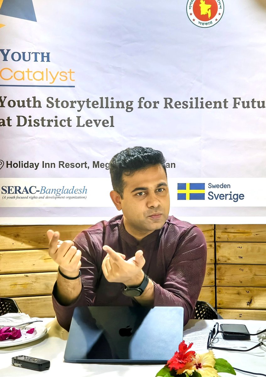 Youth voice from Bandarban🌄

SERAC-Bangladesh organized  "Youth Storytelling for Resilient Futures" workshop in Bandarban under the Youth Catalyst project of UNFPA supported by SIDA.
