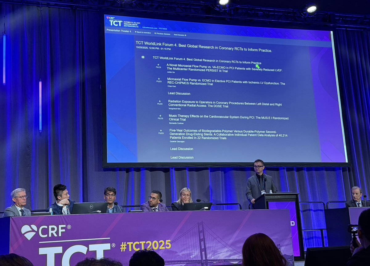 MichaelChiangCS's tweet image. Great to be back for #TCT2025. Treasured every moment of the packed schedule! Amazing learning, sharing of knowledges, catching up with old mentors and friends!!
@TCTMD 
@MarvinEng3 @PedroMDMSc @Babar_Basir @chiragbavishiMD @KinturSanghvi