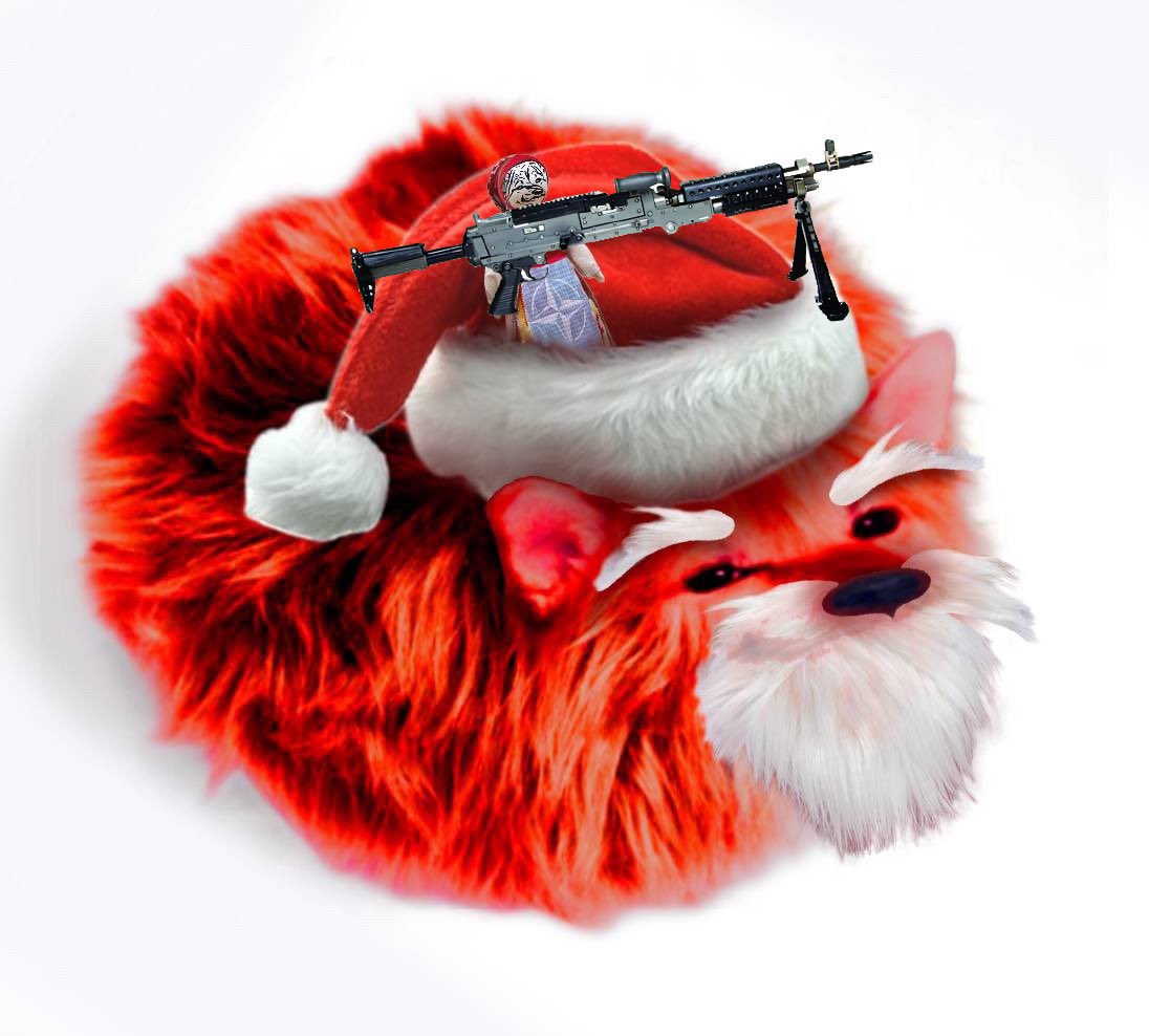 🚨FELLAS🚨

Up for 7 day auction, ends 5pm GMT Sunday 9th November

This knitted Santa Tribble inspired by <a href="/Headlamp666/">Santa’s Tribble 🇺🇦🇹🇼</a> who has generously offered to MATCH (up to $100)!

Starts at $30, shipping $10 worldwide, money goes to <a href="/coastoflife_od/">Coast of Life</a>

Please place your bids in comments 🫶🏼