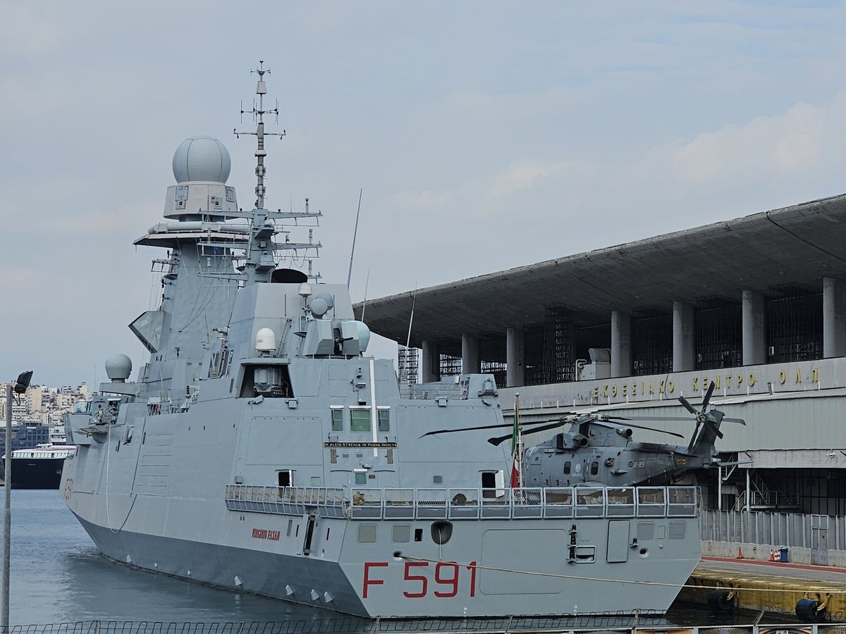 didinos's tweet photo. Ήρθε για να κάνει φασαρία... @ItalianNavy @hndgspio @NikosDendias @NavyGR https://t.co/nrsIrmCx7B