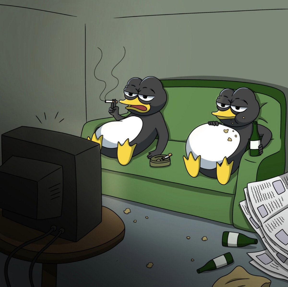 pengonsolana's tweet photo. $PENG HAVING A CHILL SUNDAY https://t.co/FYxM46ZvcP