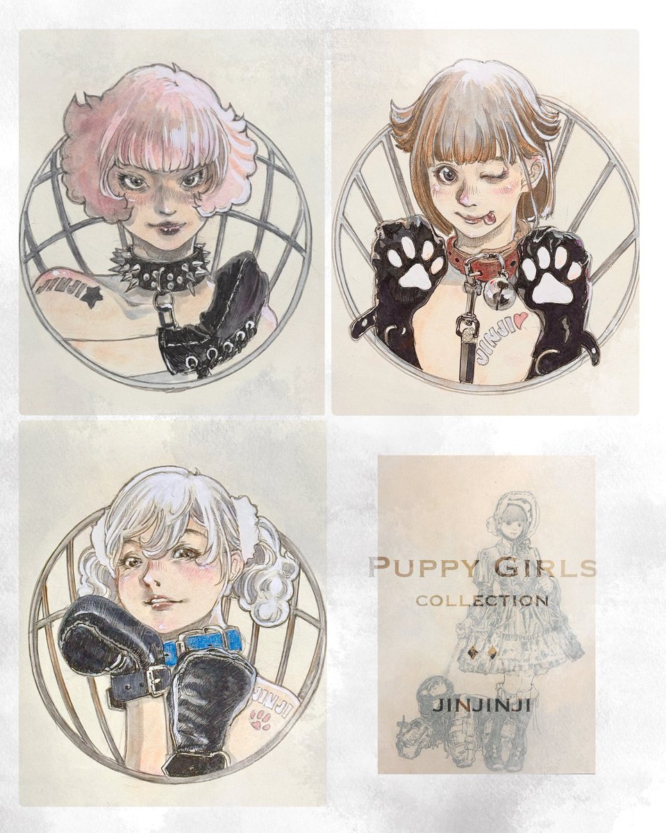 pet play  bondage 

性格描きわけ🎵