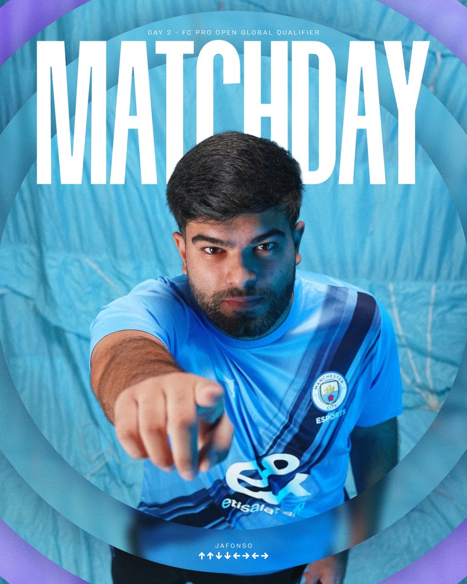 Today is the day 🧘‍♂️

🔢 Four groups of 8 players
⚔️ Double Elimination bracket
🏆Top four from each group qualify to FC Pro Open

Jafonso, Guga &amp; Sting all in action. 

Come on City💙