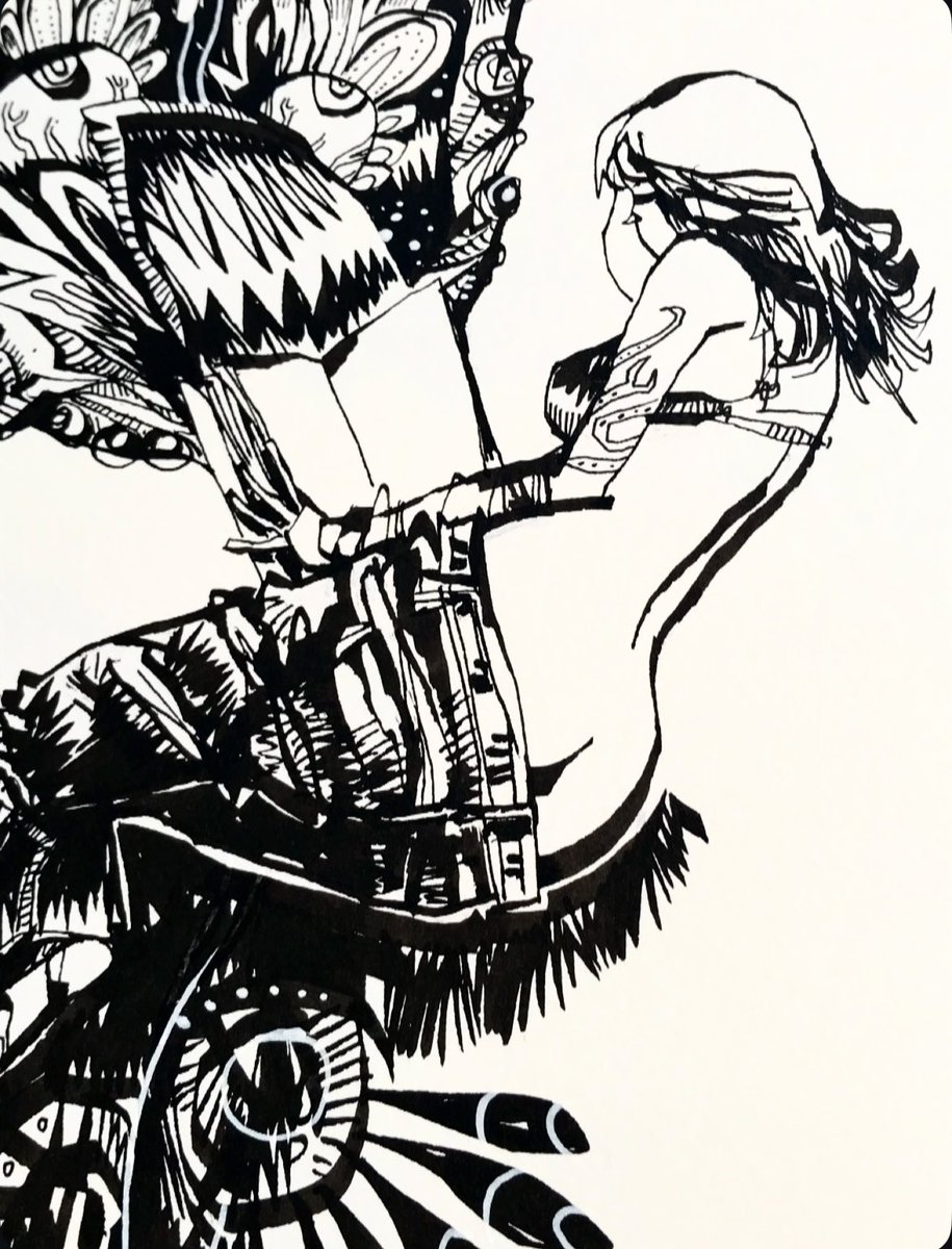 JimMahfood's tweet photo. New book club for creeps. Pants optional.
π¦ππ¦
#inks #sketchbook #creeps #fall #spooks #halloween #horror #book #club #psychedelic #visualfunk #foodone #jimmahfood https://t.co/gxYKs3cqJJ