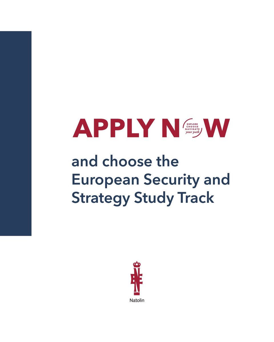 Europe’s needs future generation security &amp; defence experts. 

Gen Z are you ready to make Europe secure again? 

<a href="/coenatolin/">College of Europe in Natolin</a> in 🇵🇱 has an amazing offer for you: European Security&amp;Strategy track! 

Apply by 16 January 2026! Scholarships available!

More👉 tiny.pl/5hp3bbfk
