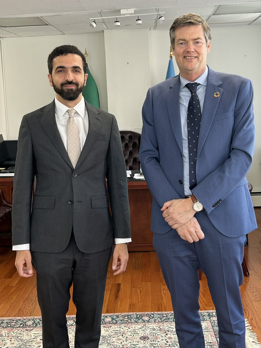 Insightful meeting with H.E. Ambassador Ibrahim Olabi 🇸🇾, Syria’s PR to the UN. We discussed humanitarian priorities, regional developments, and the importance of multilateral cooperation. Emphasized the vital role of high-skilled diaspora in Syria’s recovery.