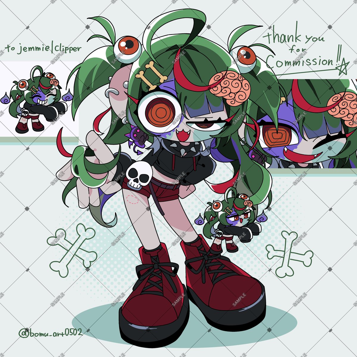 赤角ボム (@bomu_art0502) / Posts / X