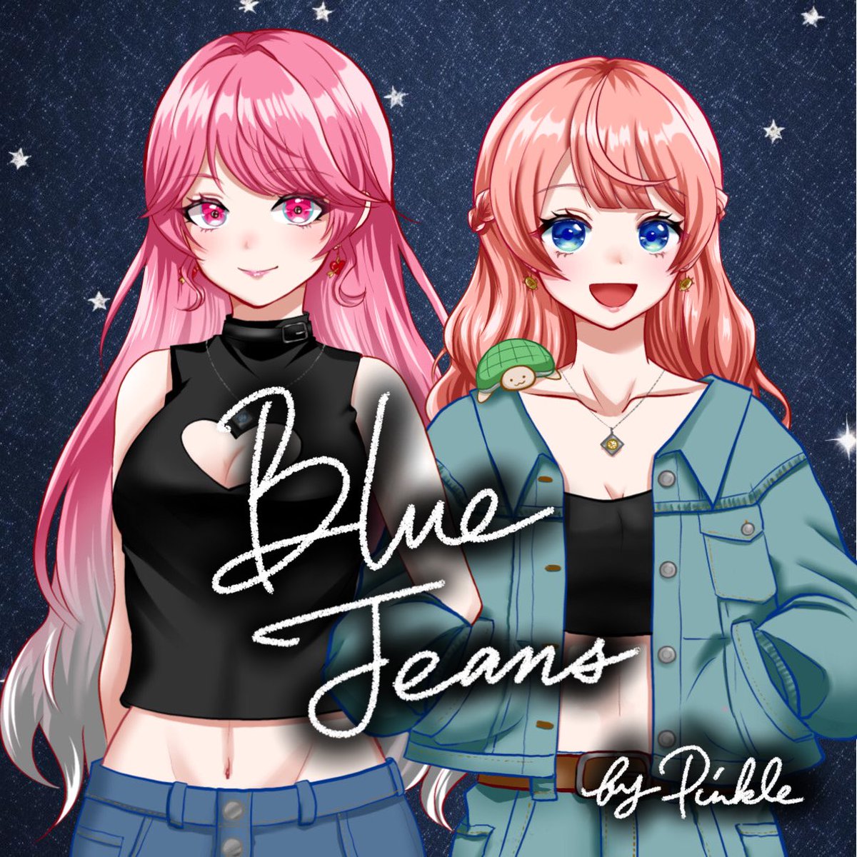 ai_chan_b's tweet photo. ╋━━━━━━━
Blue Jeans
covered by hinqn0 × 𝕒𝕚-𝕔𝕙𝕒𝕟
━━━━━━━╋
💬・♡ 待ってるね٩(๑>ᴗ<๑)۶
https://t.co/6jQcSCh31M
#Pinkle #HANA #BlueJeans
#歌い手さんMIX師さん絵師さん動画師さんPさんと繋がりたい https://t.co/uAHT31HguD