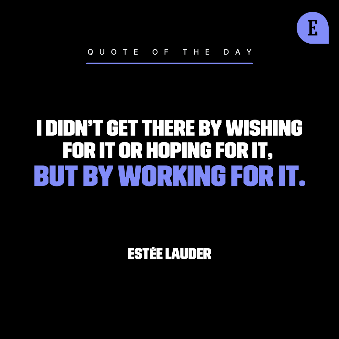 Entrepreneur's tweet image. Anything worth having is worth working for!

Check out more inspiration from Entrepreneur:
ow.ly/Lvt850Xi40f