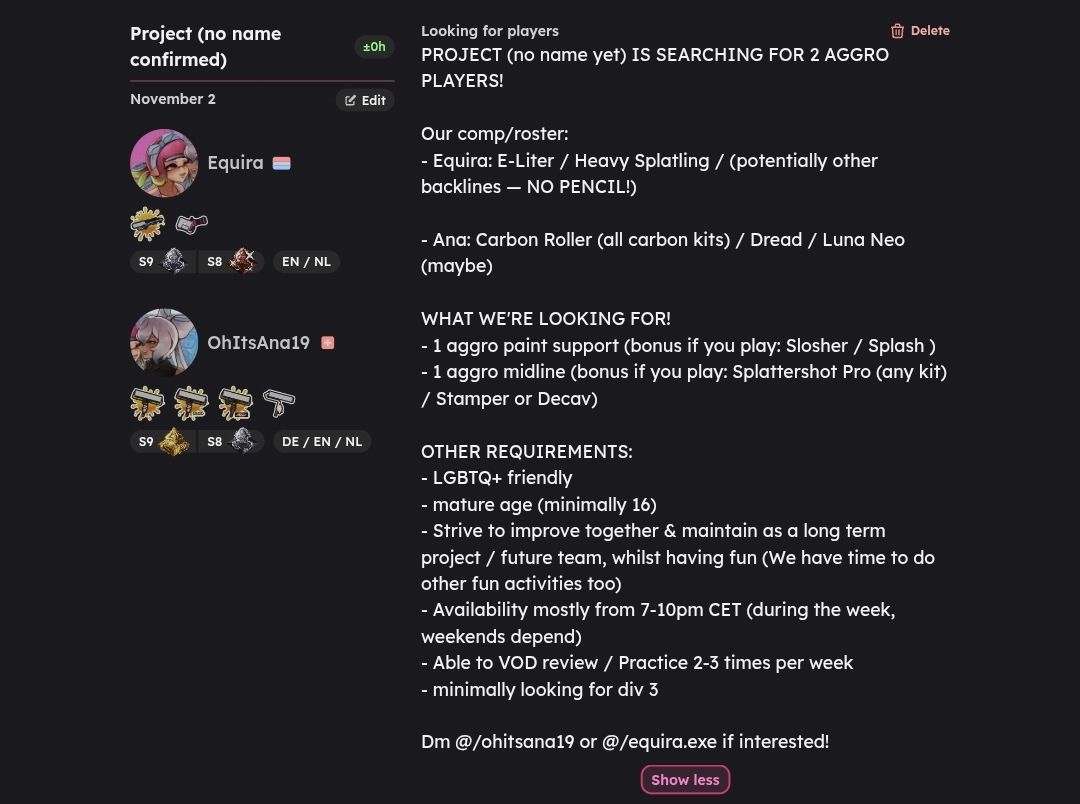 <a href="/OhItsAna19/">OhItsAna19 - C0mms open on Ko-Fi & VGen!</a> and myself are looking to get back into comp permanently again as soon as we can, here's our post for those interested!! 

❤️ And ♻️ appreciated also!!