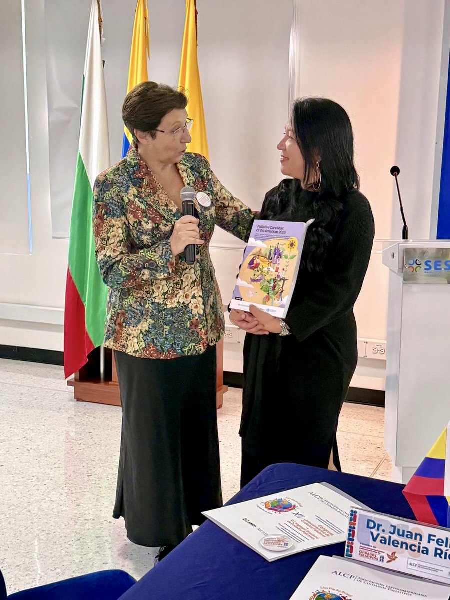 Se presenta el nuevo Atlas de Cuidados, Paliativos de las Américas 2025. Este Atlas presenta información actualizada, metodología de la OMS, de Latinoamérica, y también de los países del Caribe y Norteamérica.

Descarga tu ejemplar (9 MB) gratis aquí: lnkd.in/dCY64E2p
