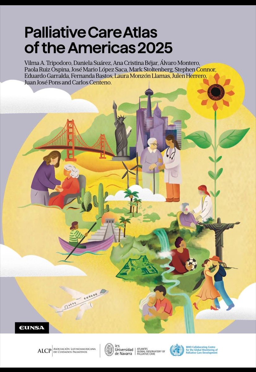 🌍 The new Atlas of Palliative Care in the Americas 2025 is out! offers updated data following the WHO methodology, covering not only all Latin American countries, but also those in the Caribbean and North America.

📘 Download your free copy (9 MB) 👉 lnkd.in/dCY64E2p
