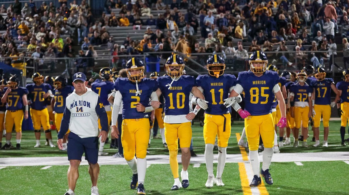 My playing time at MHS is officially over. Thank you to everyone who supported me through my career.
Career Stats:
3 Year Defensive Starter: 187 total tackles (4th in school history), 36 TFLs (3rd in school history), 13 sacks
1 Year Offensive Starter: 266 yards and 3 TDs