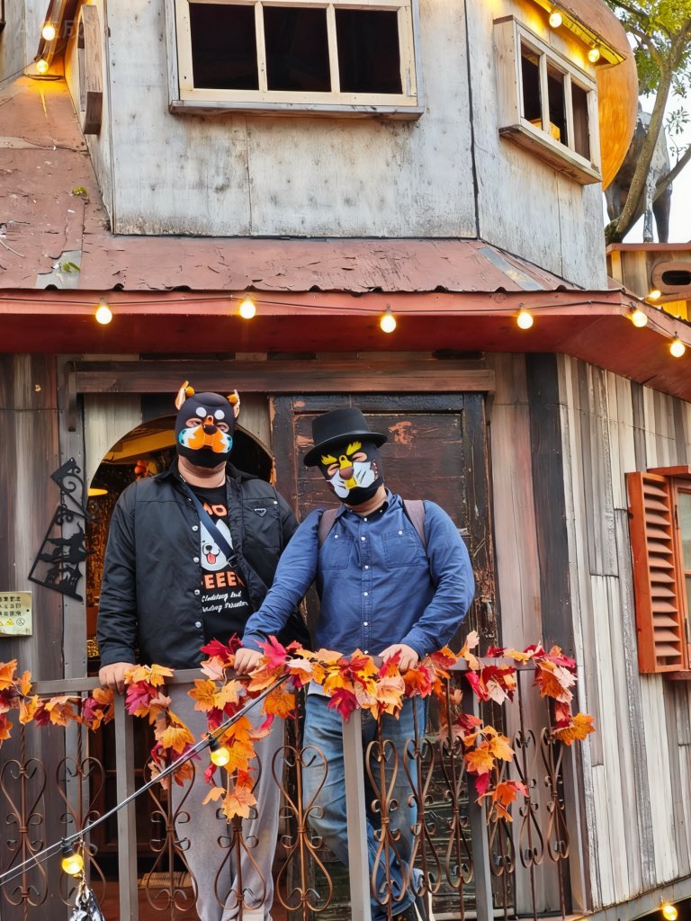 被主人带去户外溜溜，可爱的栗子哥哥<a href="/Chowchow0518/">Chowchow胖栗子</a> 领着悍虎在万圣前夕👻的公园标记领地，不愧是栗子哥哥带弟弟见识了好多好玩的地方
PS:果然当初欺负过栗子哥哥的鹿好臭🤮