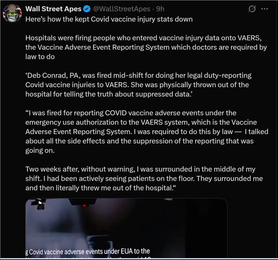 BrianGPowell's tweet image. This is why stats from #VAERS database should be avoided=Many FIRED for putting data into #VAERS database during #ConVId #PlanDemic scam
#HarVard study estimates #VAERS collects~1% of injuries+death from #Vaccines 
#DMED database implies jabs KILLED more than 37 MILLION worldwide