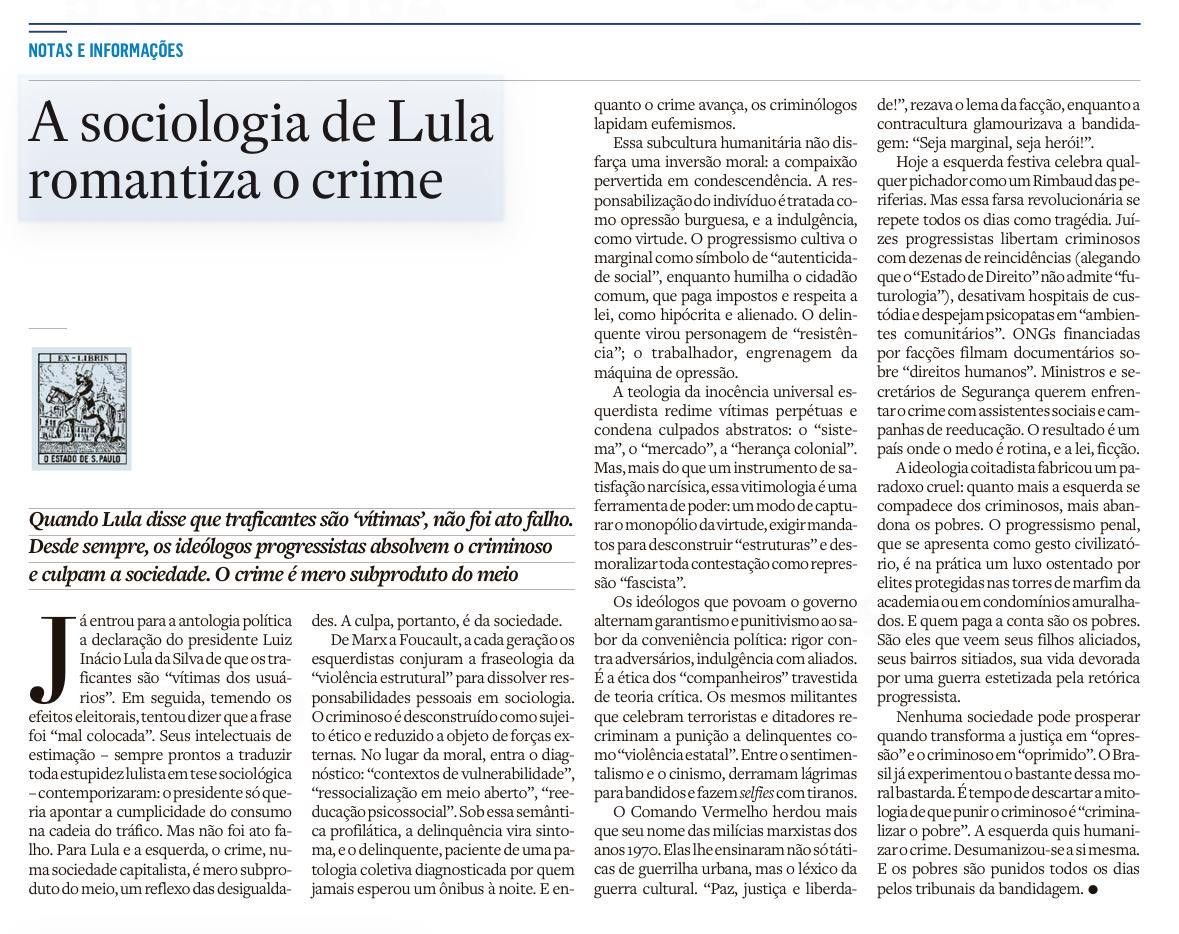 hoje o estadao acordou como médico…