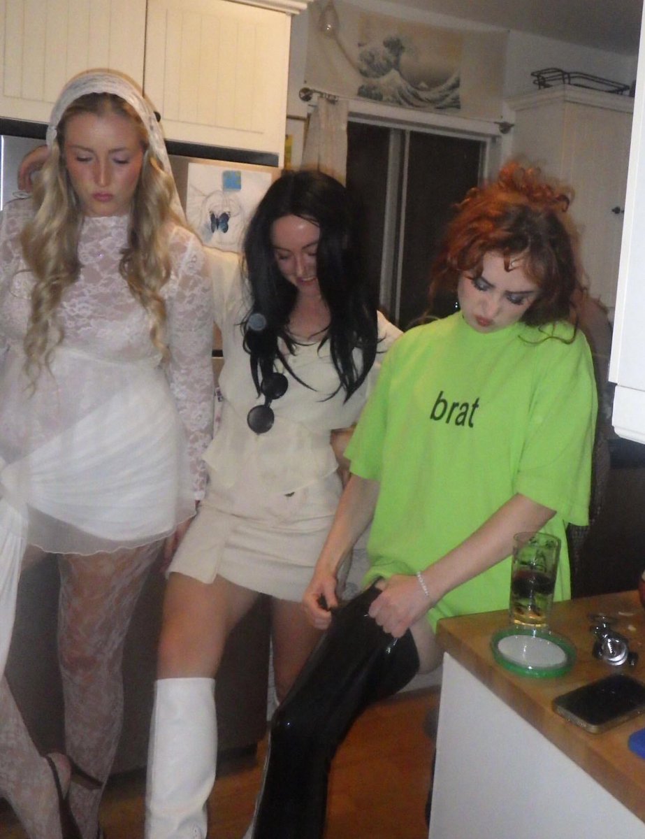 Chappell Roan dressed up as “brat” for halloween.