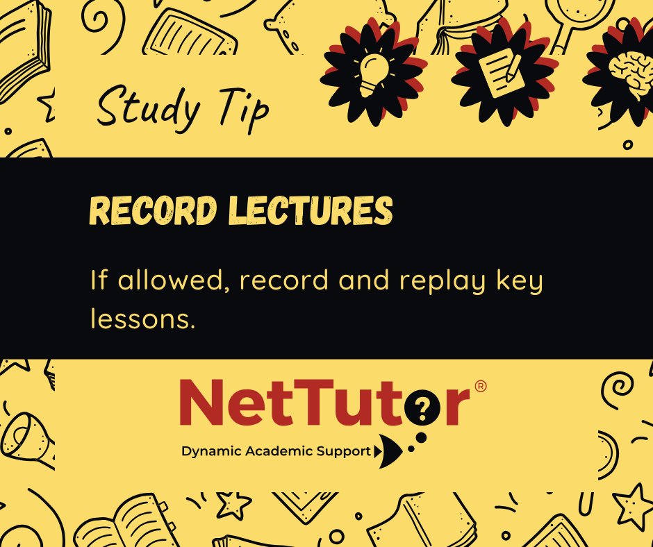 nettutor's tweet image. Listening again helps catch details you missed the first time. #NetTutor #StudyTip #LearningTips