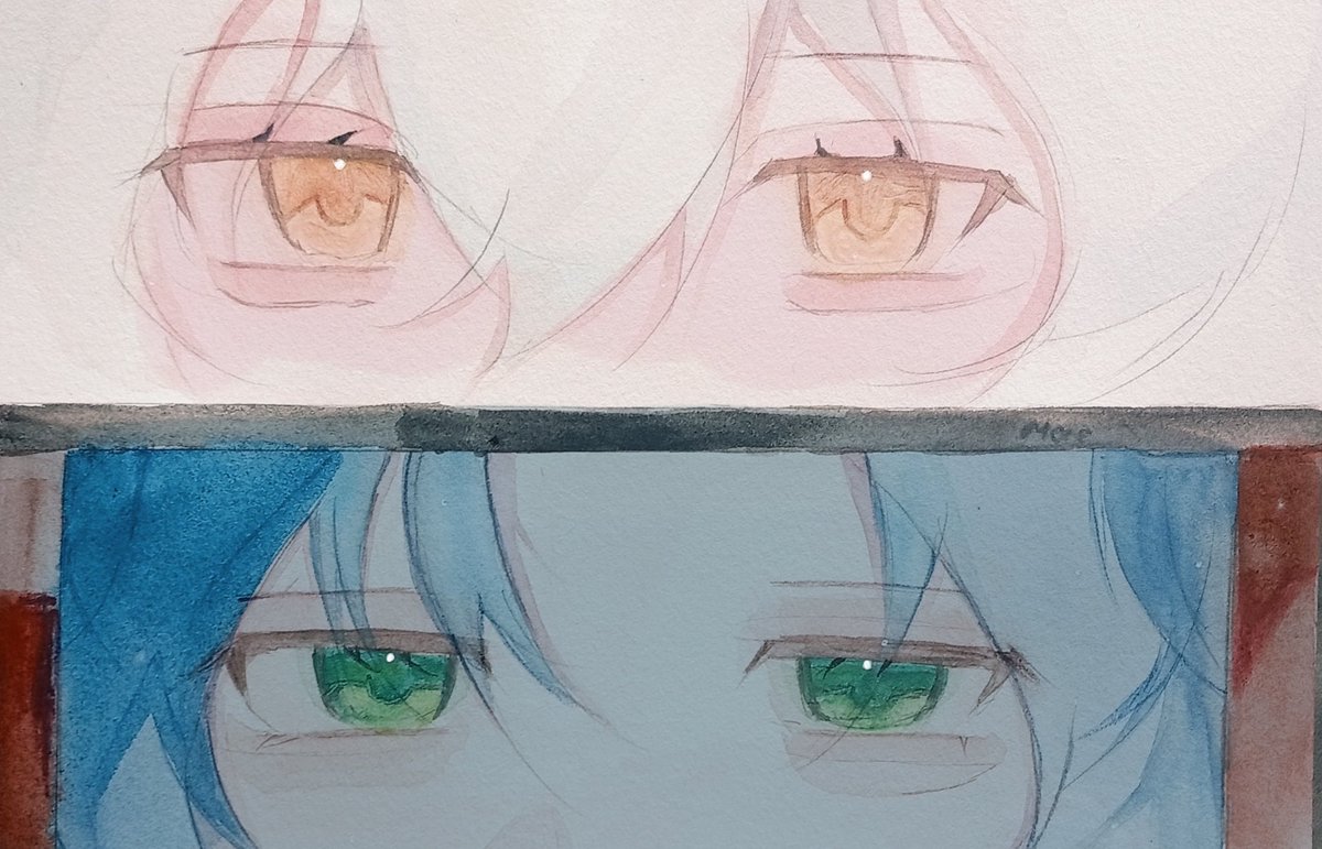 NguyenAnli's tweet photo. Maybe I drew Delos and Anli a little weird?
#Noctilucent
#Bl https://t.co/KoPWWxv5rP