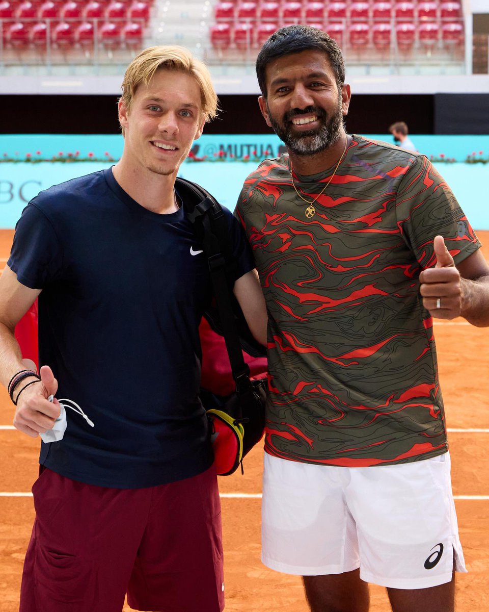 denis_shapo's tweet image. Honoured to have shared the court with you and to have been a small part of your incredible career. Super grateful to have had you as my mentor &amp;amp; friend on tour, I’ll never forget all the memories we shared!
P.S. I’m still not convinced you’re actually retiring! 😂 @rohanbopanna