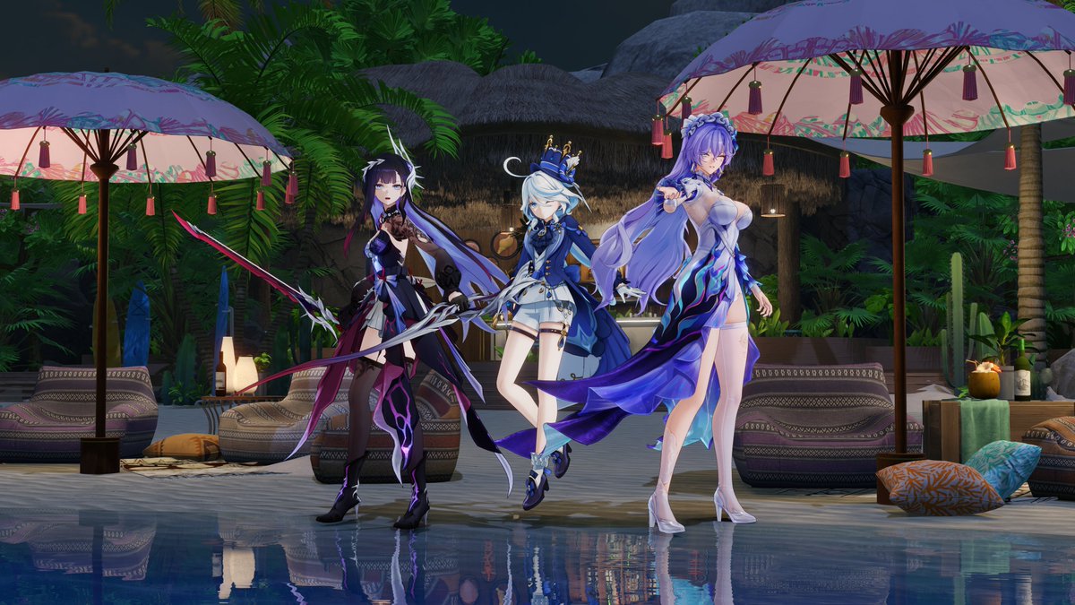 water ladies!

#崩壊スターレイル #原神 #鳴潮