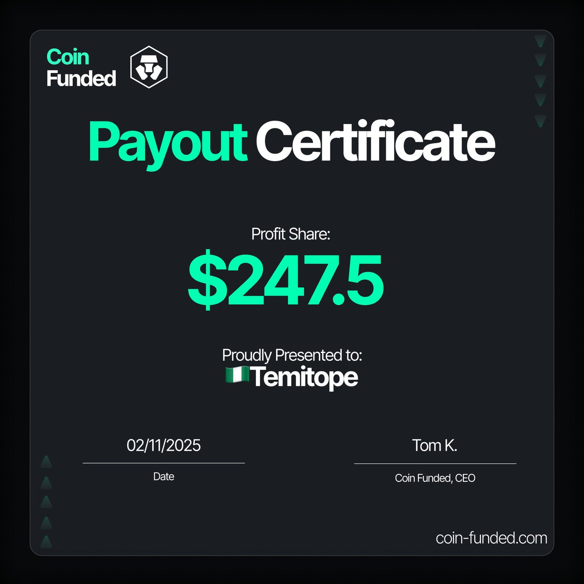 Talk2Temikola's tweet image. Big thanks to @Mazifx_  (Chart before breakfast)

It&apos;s been a serious blessing in shaping my forex journey.

Thank you, Mr Incredible @gbutemu  for the giveaway account.

Thank you @coinfundedprop for the offer to give me an instant payout.

Thank you to all the FXNG community 😭