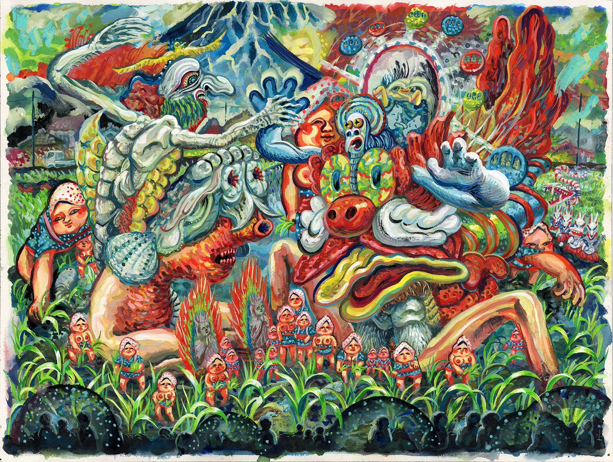 水彩画/鶴若貢 よしながこうたく on X