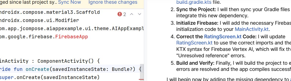 Vrushali0988's tweet image. Spent my Sunday watching AI build my Android project.
It did the UI, the logic... then broke at dependencies 😂
Still stuck on a simple Firebase dependency 🤦♀️
Lesson: AI can code, but Gradle still rules 💥
#AndroidDev #FirebaseAI #Geminiai #mobile