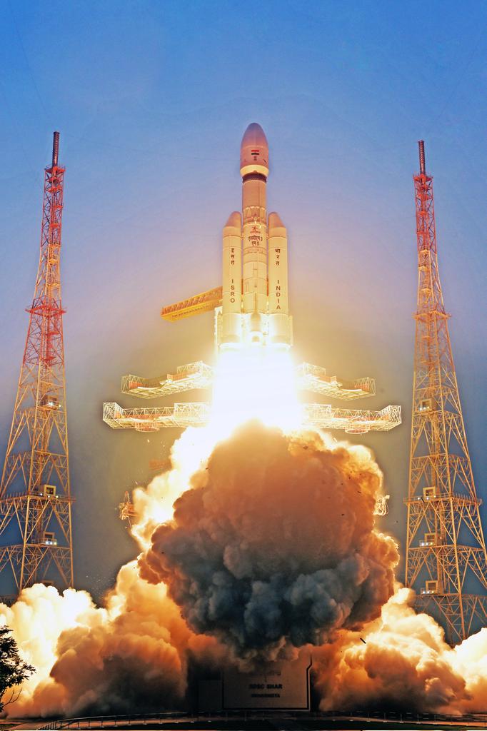 isro's tweet image. What a moment!  #LVM3M5 lifts off with #CMS03, marking another milestone in India’s space journey. Relive the liftoff highlights