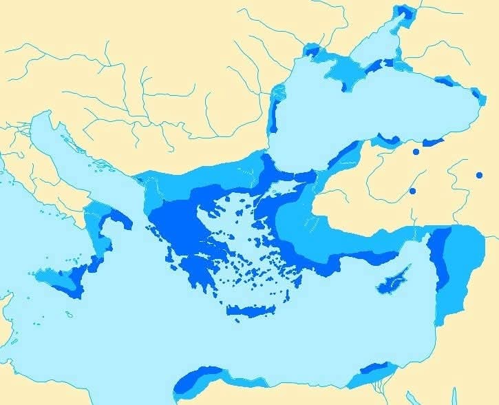 Greek-Speaking World During the Hellenistic Period (323–31 BC) -

After the conquests of Alexander the Great, the Greek language spread across an empire that stretched from the Aegean to the edges of India. For centuries, it served not only as a means of communication but as the