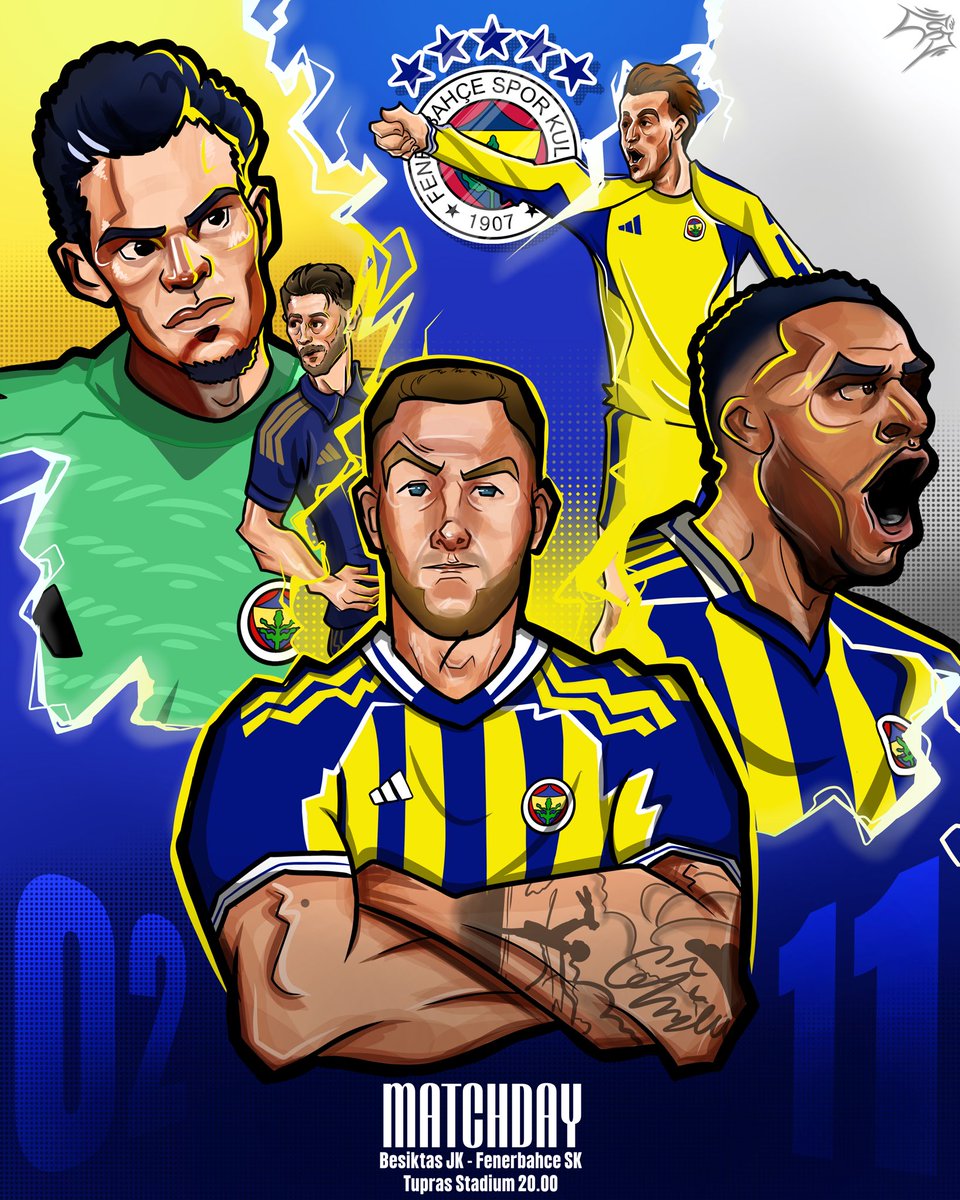 ¡MATCHDAY! poster illustration by me!!