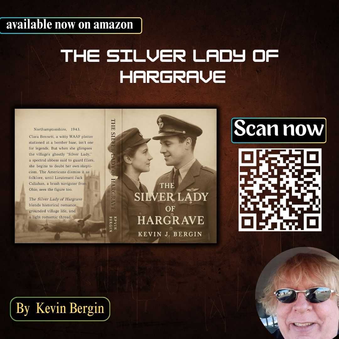 mohosinhos84641's tweet photo. ๐ The Silver Lady by Kevin Bergin โจ
Northamptonshire, 1943 โ A brave WAAF plotter, a daring American airman, and a ghostly abbess who guards the skies.
๐ Read now ๐ https://t.co/wRGfO3dPLF
#TheSilverLady #HistoricalRomance #BookTwitter #KindleReads https://t.co/qvZgKTAEfd