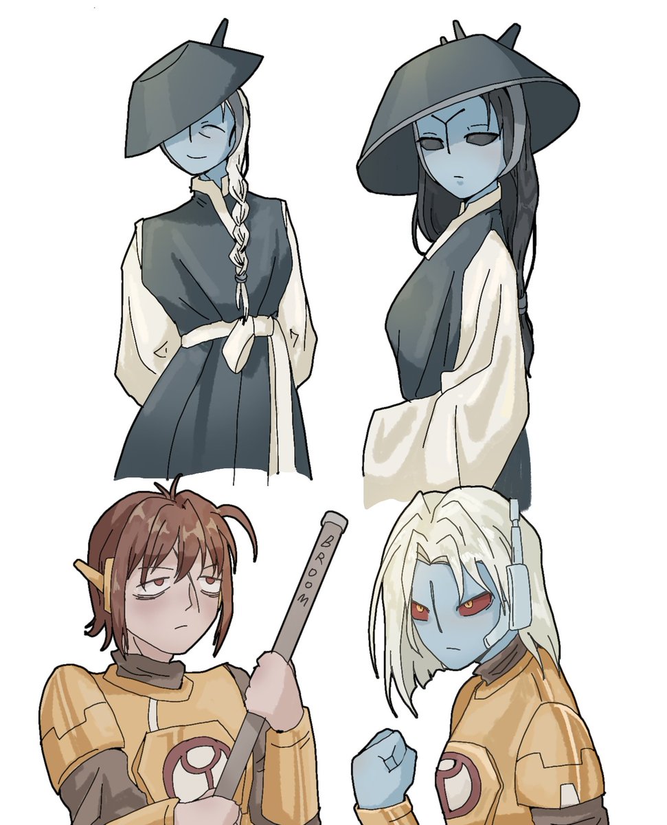 superfeyn's tweet image. Genderbent something