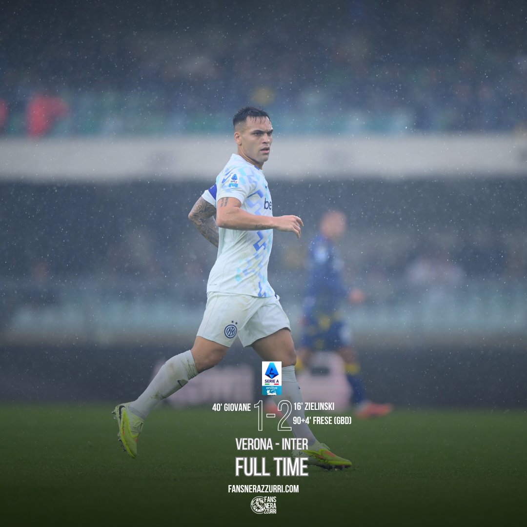 FansNerazzurri's tweet image. Kemenangan yang sangat patut disyukuri, memangkas jarak keatas. Wasit laga ini kembali tampil buruk, Bisseck tidak dikartu merah, dan Verona tidak dihukum penalti.

Gimana kawan?