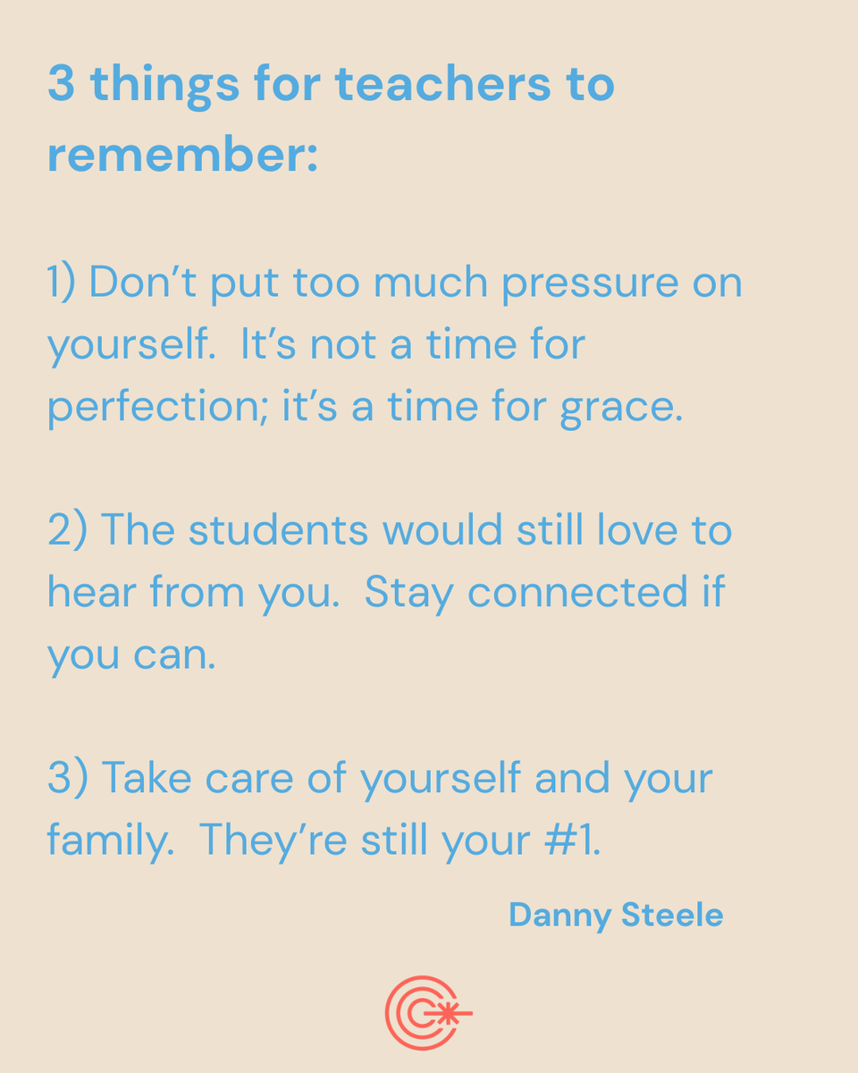 I originally posted this during COVID.  It's always true.