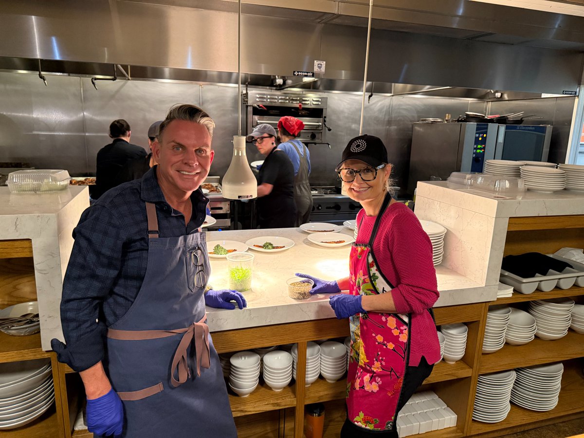michaeldcrain's tweet image. What a night! Joanna and I served as celebrity chefs for a completely SOLD OUT Encore Dinner at @tasteproject_—so many friends and supporters packed the house to help #FortWorth fight hunger.

Grateful for the incredible volunteers who make this 100% volunteer-run effort…