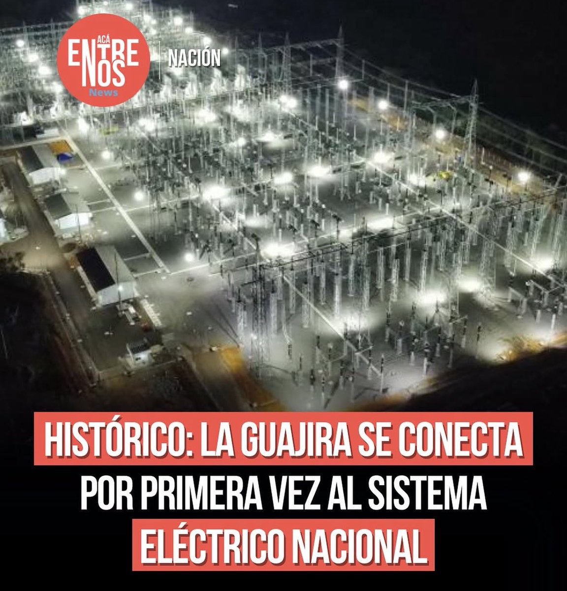 No entiendo porque nadie está hablando de esto pero acá les explico.

El Presidente <a href="/petrogustavo/">Gustavo Petro</a> convirtió en prioridad la Guajira y estos son los resultados: 

- Inversión: 1,2 billones de pesos.

- Logro histórico: La conexión de la Guajira al sistema eléctrico nacional.

-