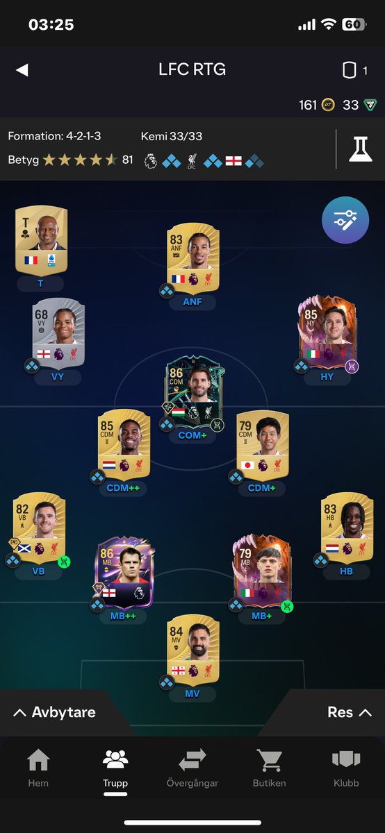 Huge upgrades to the team!!!! #EAFC26 #lfc