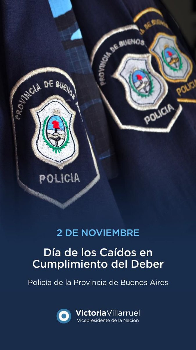 Hoy elevo una oración por todos los argentinos que dieron su vida por la Patria: militares, policías, gendarmes, servidores públicos y civiles que, con valentía y amor por la Nación, dejaron su huella en nuestra historia. 

En este día que la Iglesia Católica recuerda a todos los